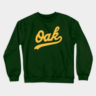 Oak baseball Crewneck Sweatshirt